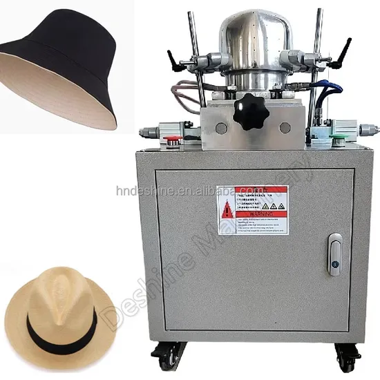 High Quality Auto Cowboy Hat Ironing Machine with Two Head Moulds