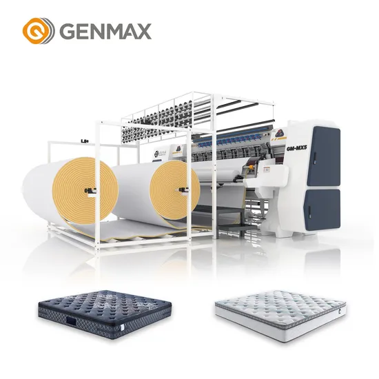 Genmax Computerized Multi-Needle Chain Stitch Quilting Machine for Mattress Machine Mx5
