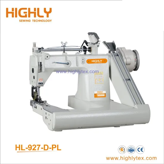 Direct Drive Double Needle Feed off The Arm Chainstitch Sewing Machine