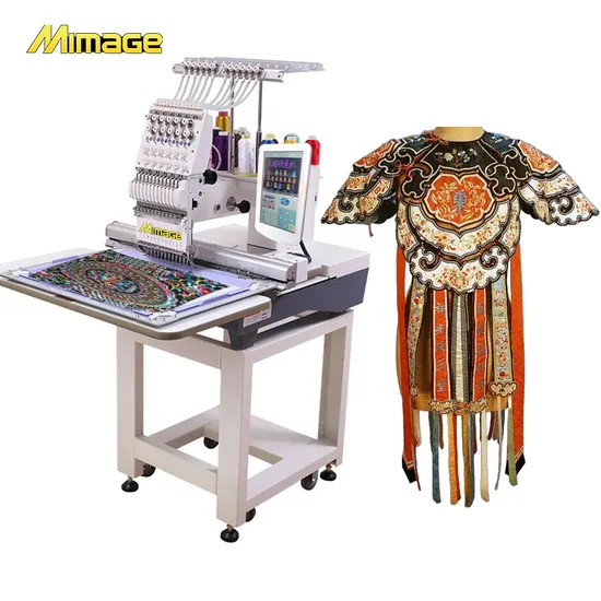 Cheap Price CE Approved China Textile Computerized Single Head Automatic Embroidery Machine 1201
