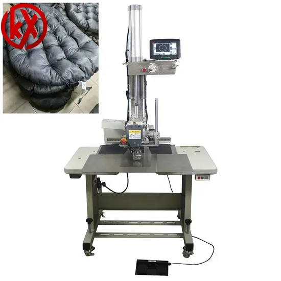 Automatic Computerized Cushion Pillow Tacking Sewing Machine