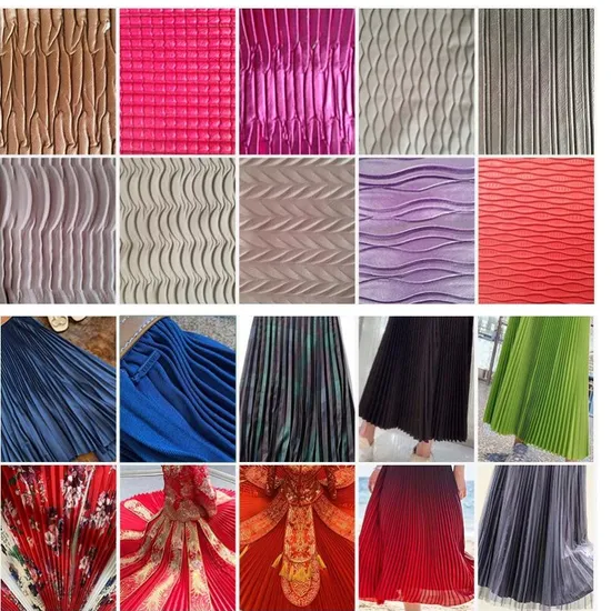 Advanced Fabric Pleating Machine for Skirts and Garments