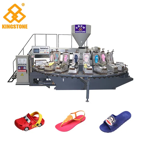 Automatic Rotary Plastic Slippers Making Machine