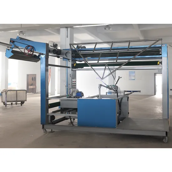 Woven Knitted Fabric Double Folding Machine