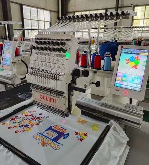 Hot Sale Professional Service 1501 Cap Embroidery Machine Computerized