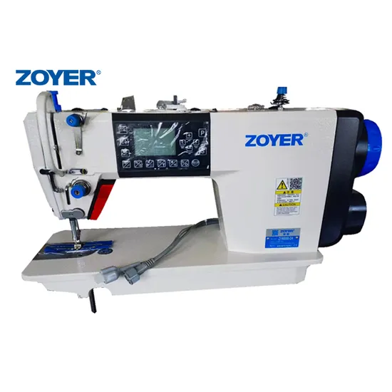 Zy9000b-D4 9 Design Stitches Heavy Duty Industrial Lockstitch Sewing Machine