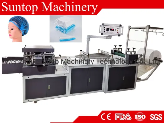 Three Ultrasonic Bouffant Cap Making Machine