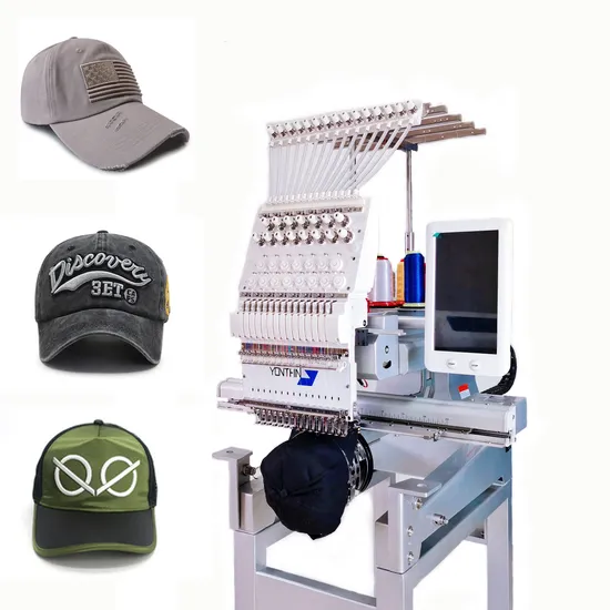 Yonthin High Speed Dahao Computer Industrial Single Head Embroidery Machine Computerized Price for Home Use