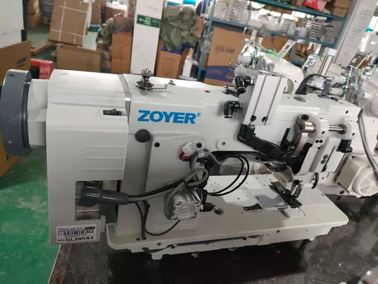 Zoyer Zy4420-D4 Double Needle Compound Feed Lockstitch Sewing Machine