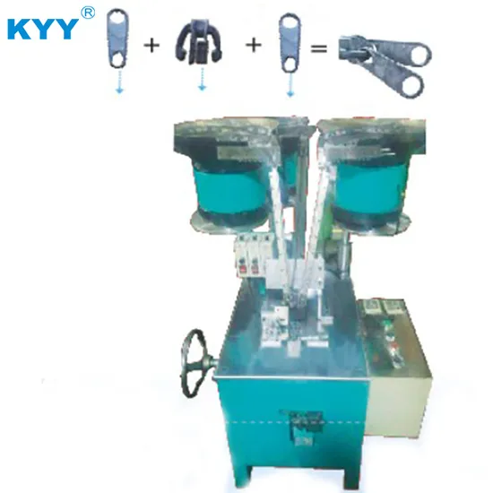 Double Slider Combination Assembly Machinery for Double Zipper Slider