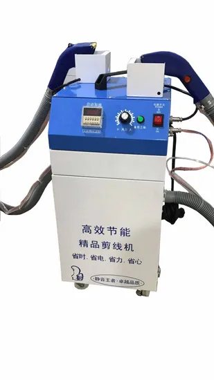 Hand Type Multifunctional Double Heads Double Motors Thread Trimming Machine for Shoes Clothes