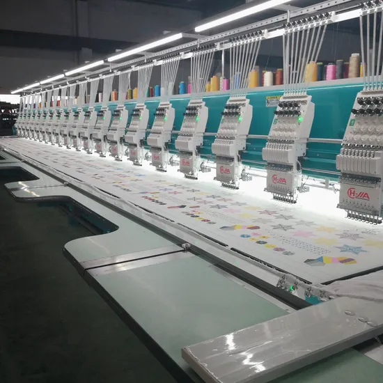 9 Needles 20 Heads High Speed Embroidery Machine