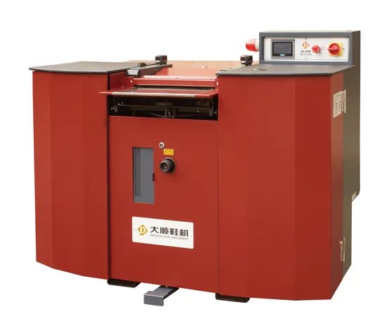 420mm Width PLC Band Knife Splitter Shoe Making Machine