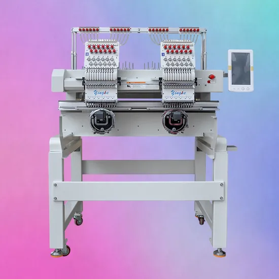 Hot Sale Yinghe 2 Head 12 Needle Embroidery Machine