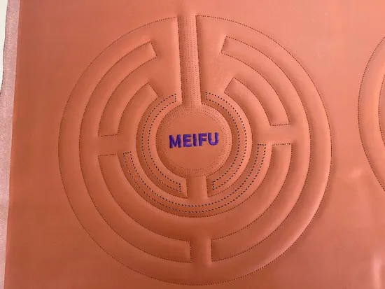 Automatic CNC Perforation, Sewing and Embroidery Machinery for Leather Upholstory