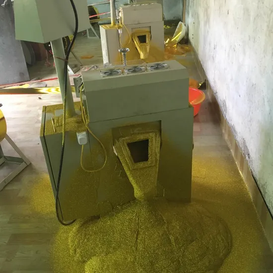 Shiny Glitter Making Machine Glitter Powder Cutting Machine for Cosmetic