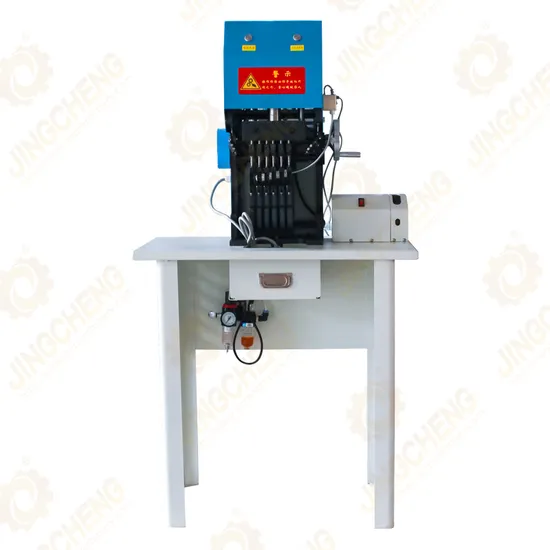 Shoe Hole Punching Machine Factory Use Small Size High Eifficient Six Holes a Time