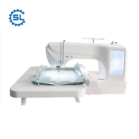 Single Head Domestic Embroidery Machine and Sewing Machine