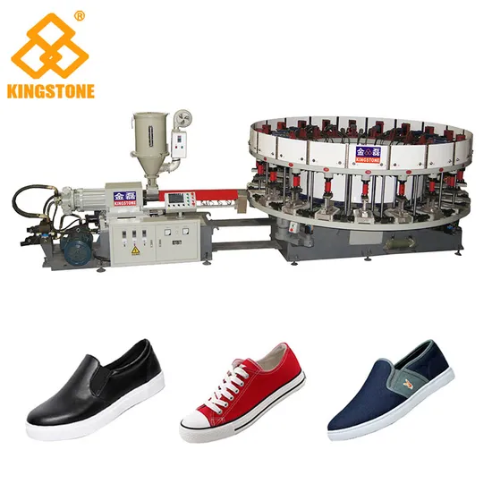Automatic Single Colour DIP Canvas Shoes Making Machine