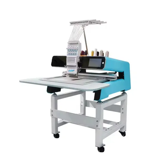 Hot Sale Computerized Flat Towel Single Head Embroidery Machine