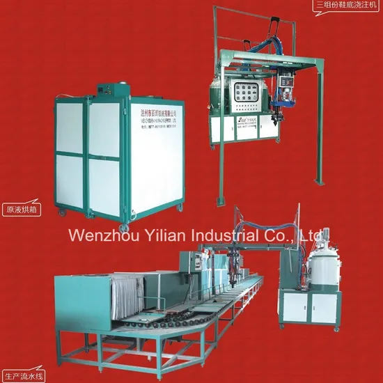High Quality Low Pressure 60 Station PU Shoe Machine