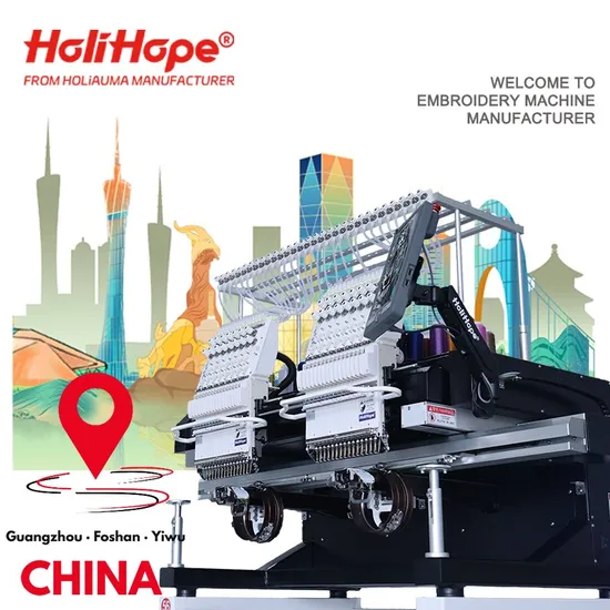 Similar to Tajima Brother Embroidery Machine China Best Home Use Commercial 2 Head Cap T-Shirt Flat Logo 3D Computer Embroidery Machine for Sale with CE/RoHS