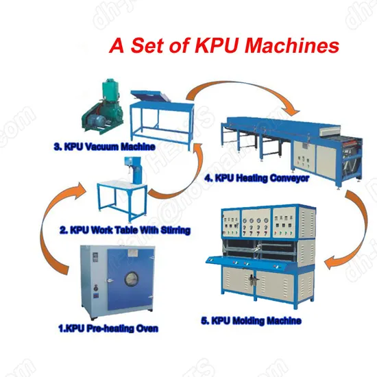 Automatic Ab Glue PU Foam Kpu Shoe Upper Molding Machine