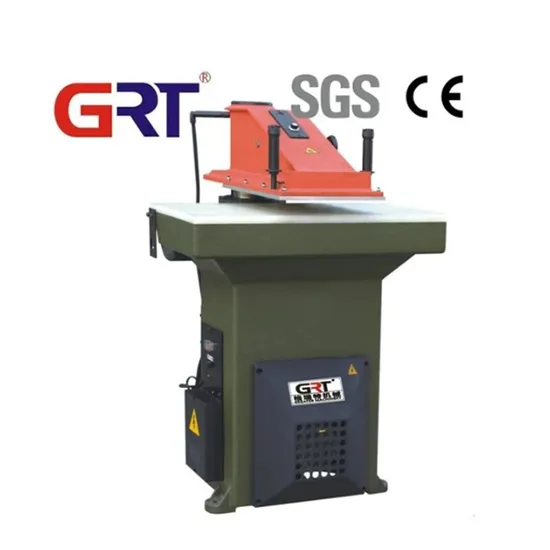 De Cuero Hydraulic Leather Swing Arm Cutting Press Machine
