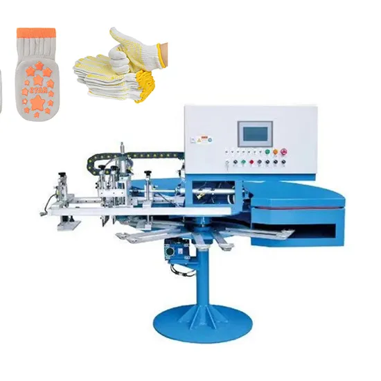 12PS All Computer Control Dotting Machine PVC Sock Dotting