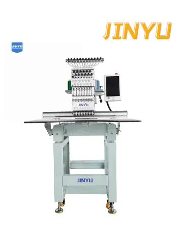 Household Jinyu Single Head Sanmples Work Computerized Embroidery Machine
