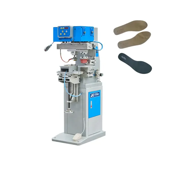 Single Color Insole Pad Printing Machine with 220ml Oil Cup