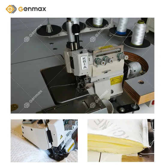 Multifuctional Mattress Topper Panel Flanging Sewing Overlock Machine