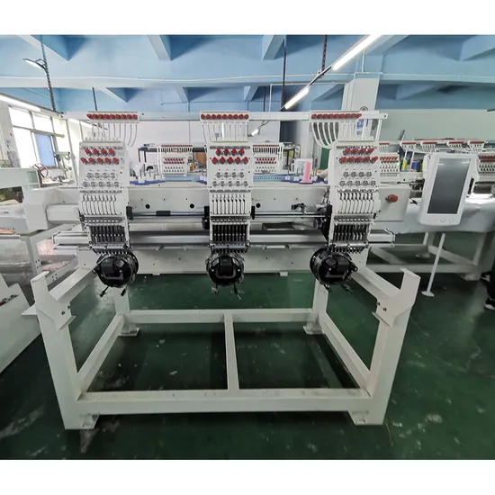 3 Heads 15 Yard 1.2m Entrepreneur Proemb Quilting Embroidery Machine 33 Grada Bf 1500 Bed Sheet Set for Shirts
