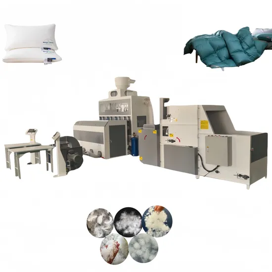 Good Price Pillow Filling Production Line Feather Filling Machine