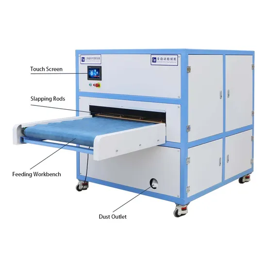 FUDA Brand Touch Panel Goose Down Flapping Machine for Labor Reduction