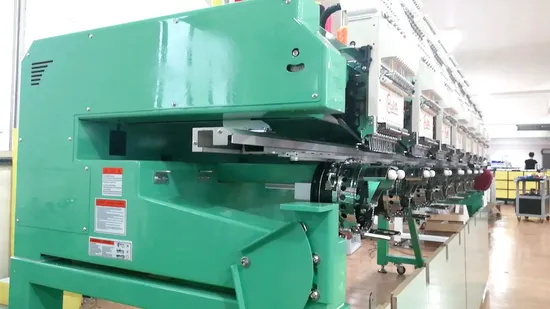 5 Years Warranty 8 Heads 12 Needles Embroidery Machine