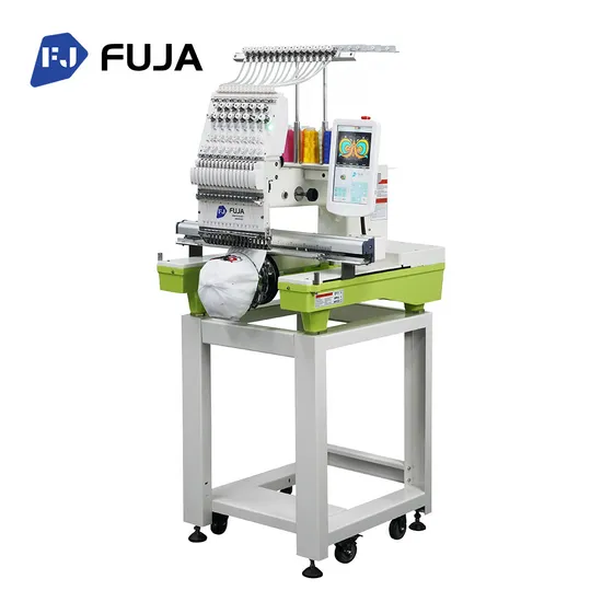Single Head Fj-1501CS High Quality Computerized Embroidery Machine for Hat.