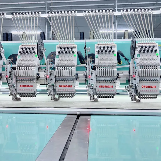 CH-Jia High Speed Flat Embroidery Machine 9 Needles