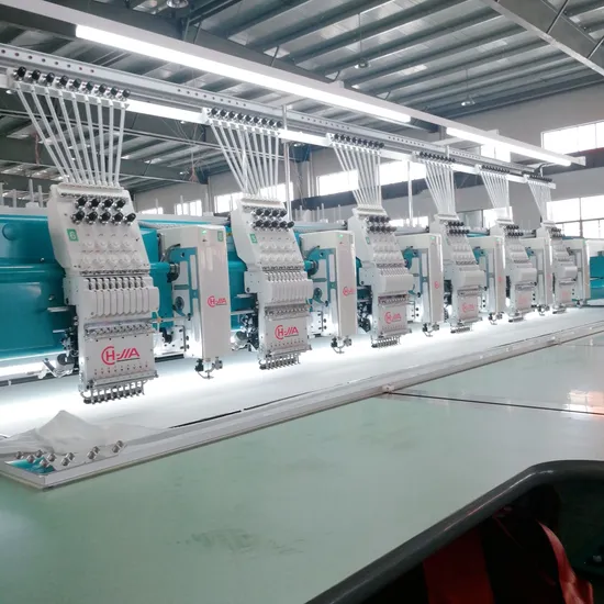 Chenille Embroidery Machine 9 Needles 6 Heads