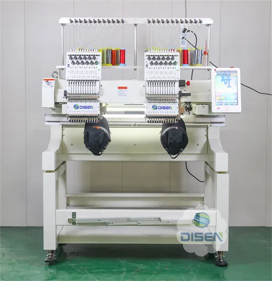 Two Head OEM Computer Embroidery Machine in Algeria Prices of Computer Embroidery Machine From China