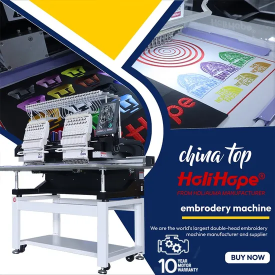Low Price! ! ! New Type Like Tajima Brother Swf Happy Japan Quality 2 Head Industrial Embroidery Machine Cheap Cap T-Shirt Flat Computer Embroidery Machine