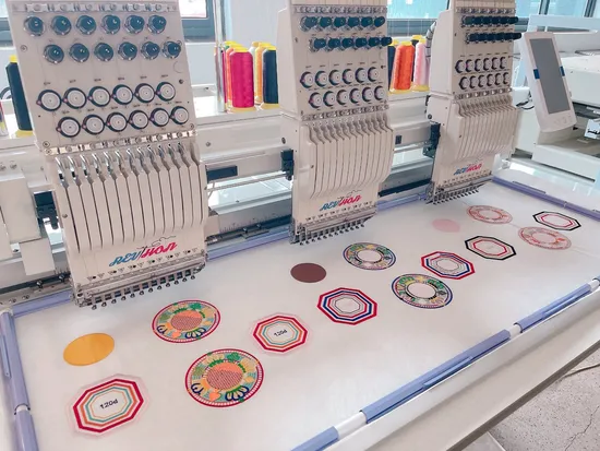Three Head Computerized Same Brother Embroidery Machine Price for Tshirt Hat