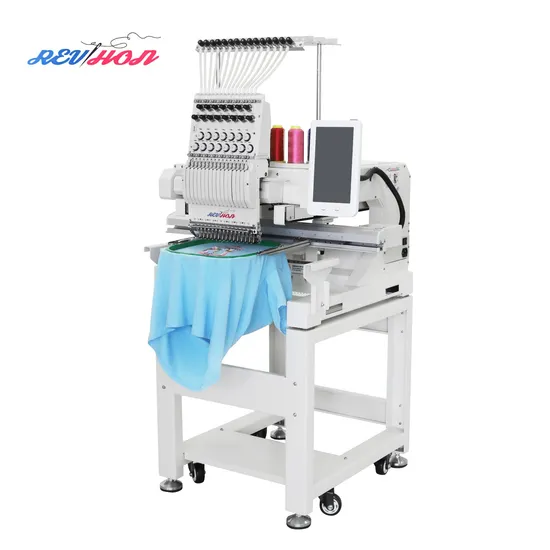 Single Head Flat Garment Bag T-Shirt Cap Computer Embroidery Machine