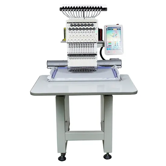 Single Head 15 Needles Dahao Controller Hat T-Shirt Logo Name Computerized Embroidery Machine with Sequins Embroidery Designs