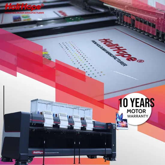 3 Years Quality Warranty! ! ! Used Swf Brother 4 Head 15 Needless Computer Embroidery Machine with Dahao A15 Machine System