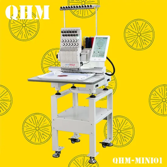 Single Head Computer Mini Embroidery Machine T Happiness to Shopping Online