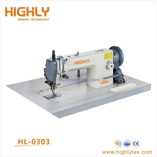 Hl-0303 Top and Bottom Feed Heavy Duty Leather Sewing Machine