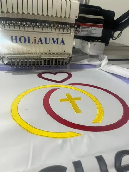 10 Years Quality Warranty! Holiauma Holihope Like Happy Industrial Embroidery Machines Newest System High Speed 1200 Spm 2 Head 15 Needles