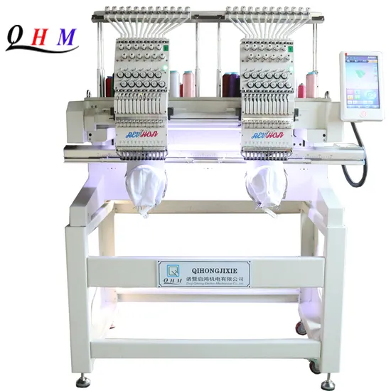   New 2 Head Flat Embroidery Machine Multi-Stitch Garment Computer Embroidery Machine