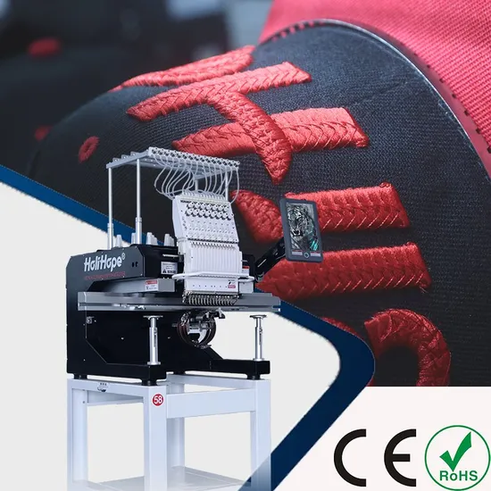 Good Quality Small Embroidery Machine Single Head Embroidery Machine Holiauma Tshirt Sportswear Sweater Embroidery Machine Used for Home for Household The Best